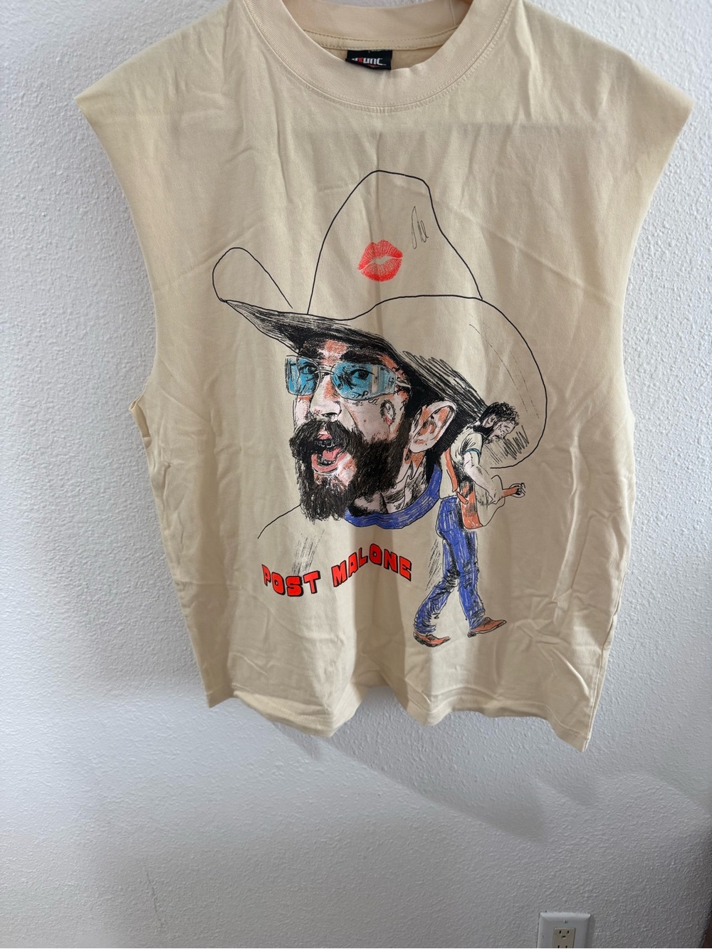 Post Malone Giant Vintage Sleeveless Tee